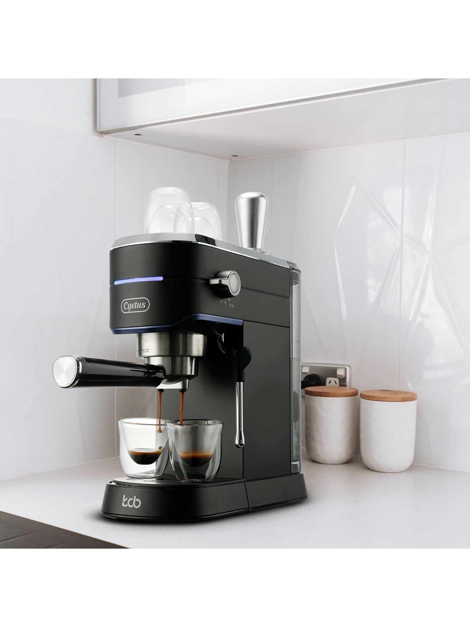 CYETUS 4 in 1 Portable Espresso Machine, 3s Instant