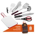 thumbnail image 2 of Camping Cookware Utensils Travel Set, Camp Kitchen Utensil Organizer for Backpacking, Outdoor Camping ORANGE, 2 of 7