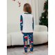 thumbnail image 5 of Pijamas familiares a juego de Navidad 2025, pijamas con estampado Merry Dear, conjunto de ropa para adultos y niños, mono de bebé + ropa para perros, 5 of 5