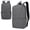 Dark Gray, variant on WRKEKC Back to School Backpack Lightweight Women's Backpack, Cosmetic Storage Bag, College Backpack for Teens,Lightweight Casual Travel Daypack Dark Gray