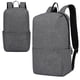 thumbnail image 2 of Mochila para mujer, neceser para la universidad y viajes, ligera, con múltiples compartimentos para estudios, trabajo y desplazamientos diarios. Aestivo | Gris oscuro | AESTIVO, 2 of 8