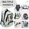 thumbnail image 7 of Bulopur Dinosaur Kids Backpack for Boys, Cute Cartoon Print School Bag Lightweight/Breathable/Durable/Waterproof Multi-Pocket Book Bag for Kids 6-12 Back to School, 7 of 7