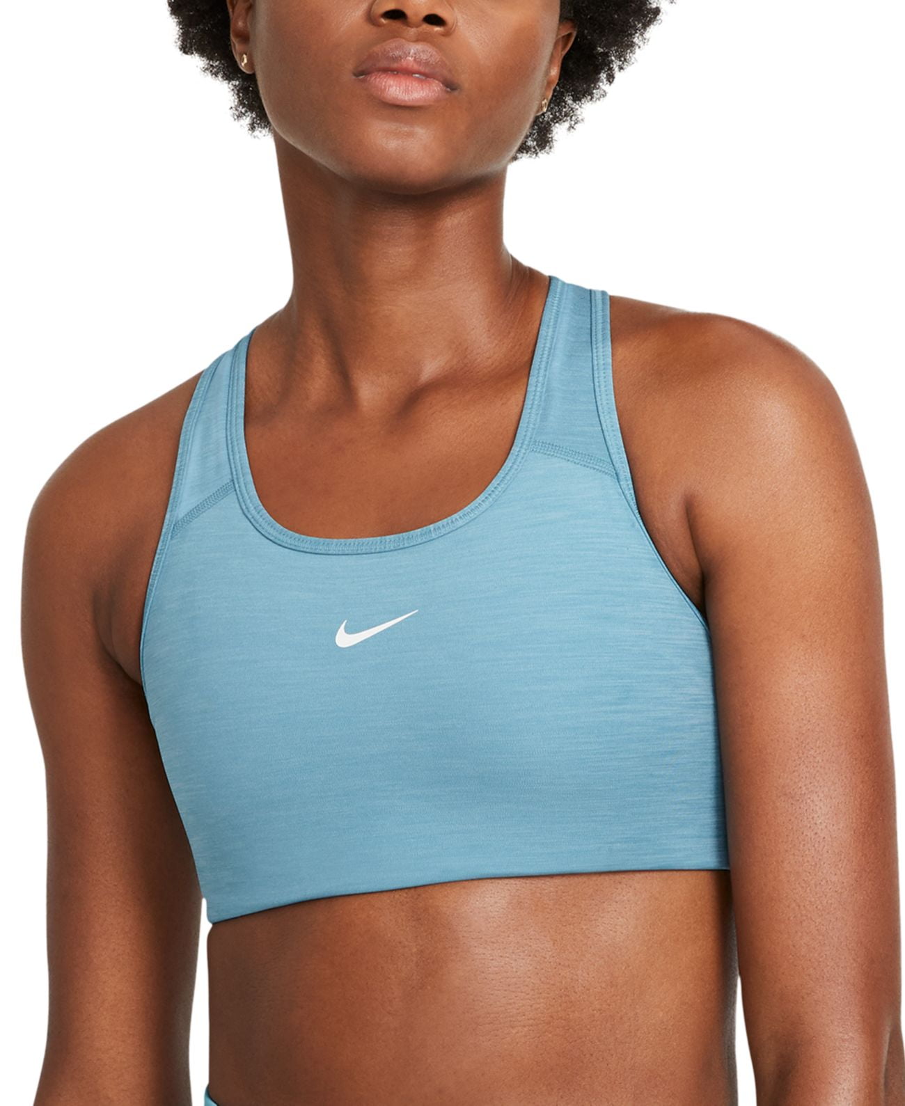 Nike Dri-Fit Racerback Sports Bra Women's size Small Black/ Neon