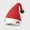 RED-2, variant on Christmas Hat Santa Hat Xmas Holiday Hat for Adults Unisex Thicken Santa Hats for Christmas New Year Party