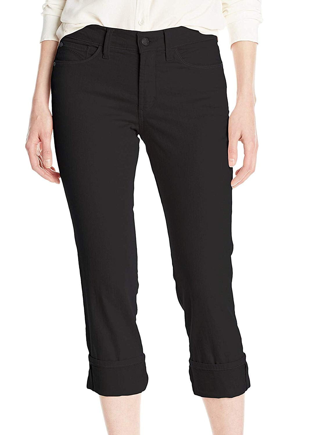 nydj black capris