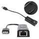 thumbnail image 1 of Adaptador Ethernet para computadora, adaptador Ethernet USB 2.0 a Ethernet, adaptador LAN Ethernet, características líderes en su clase, 1 of 12