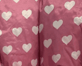 Heritage Kids Pink Hearts Toddler Bean Bag Chair, Pink