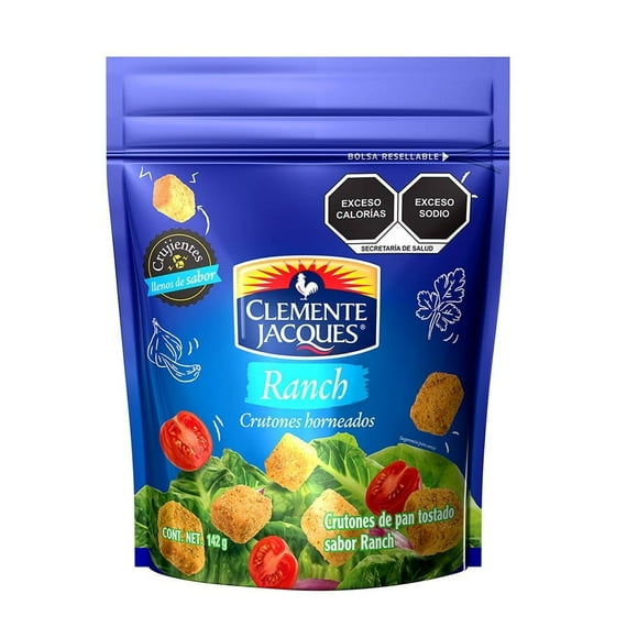 Crutones Clemente Jacques ranch horneados 142 g