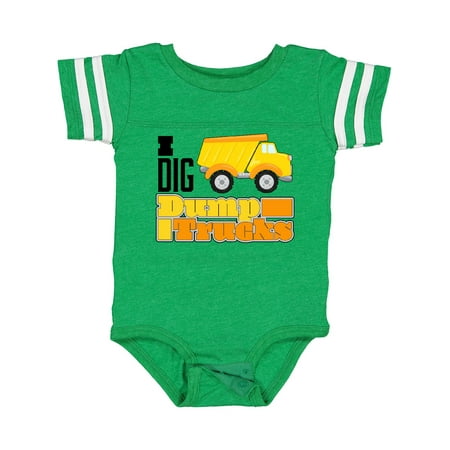 

Inktastic I Dig Dump Trucks Gift Baby Boy or Baby Girl Bodysuit