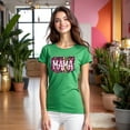 thumbnail image 3 of Playera Blusa Mama Mamá Fieramente Increíble – Estilo Animal Print con Actitud Color Verde Talla Extra Grande Marca Emil SaEs, 3 of 4