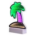thumbnail image 6 of Northlight LED Lighted 3D Palm Tree Infinity Mirror - 8", 6 of 7