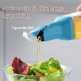 thumbnail image 4 of Dispensador de aceite y vinagre de 16,9 oz/500 ml - Dispensador de aceite de vidrio con pico antigoteo - Dispensador de aceite de cocina con tapa de vertido automático, 4 of 5