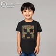 thumbnail image 2 of Minecraft Creeper Collage Boys T-Shirt, Black, Short Sleeve, Cotton Blend,, 2 of 10