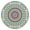 Folk Sty, variant on Folk Style Mandala Pattern Round Tablecloth Elastic Edge Scratch-Resistant Waterproof Table Cover for Outdoor, Indoor Use