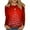 3/4 Sleeve Christmas Shirt-A56 Pink, variant on Plus Size Christmas Shirts for Women Long Sleeve Xmas T-Shirt Snowflake Printed Crewneck Tops Pullover Loose Fit Funny Blouse Festival Party Outfits Sweatshirt