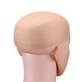thumbnail image 4 of Bonnet de Perruque Extensible Marron Costume Bonnet de Bas en Maille pour Femmes et Hommes (2 Bonnets), 4 of 5