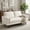 beige, variant on US Pride 58 Inch Velvet Loveseat Sofa with tufted seat