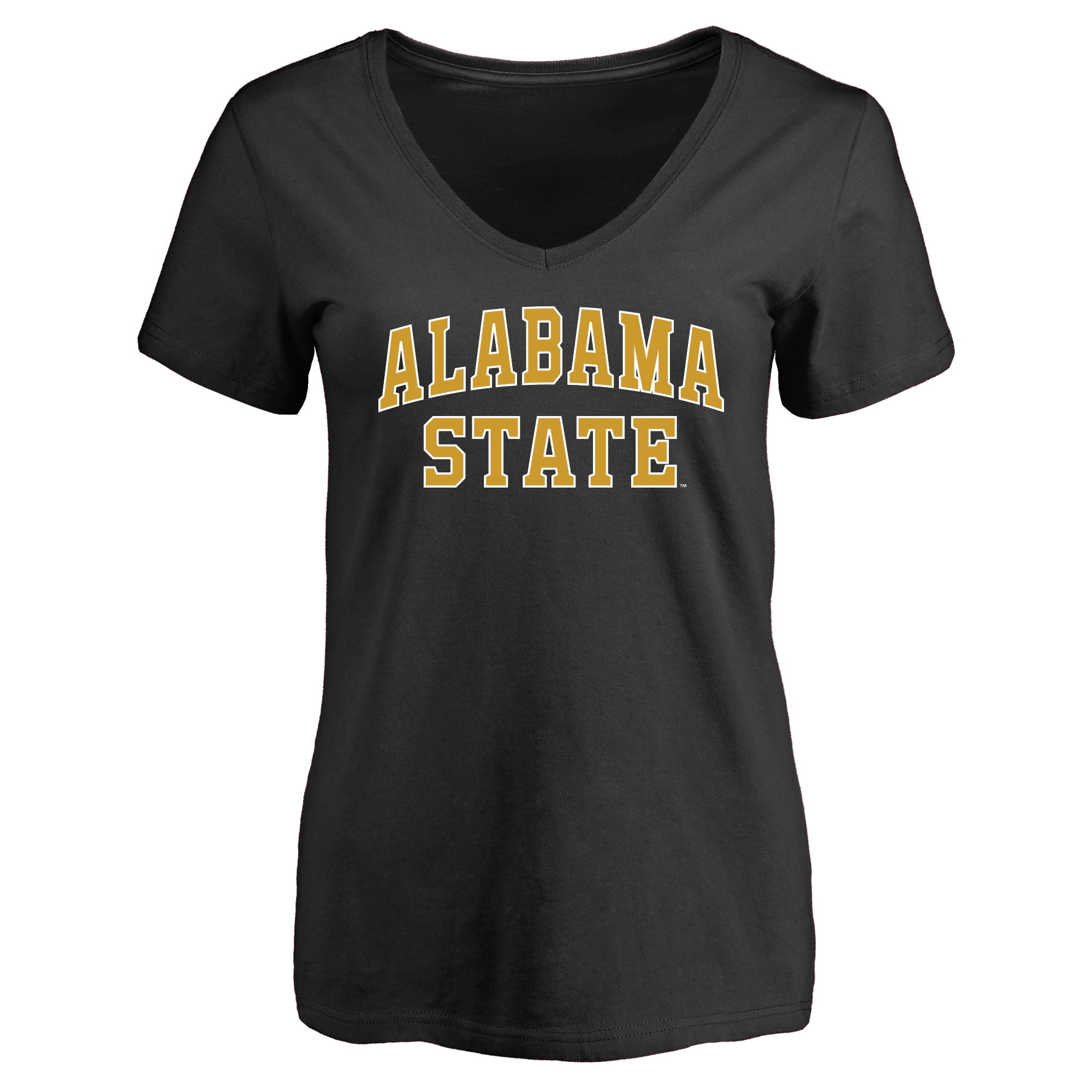 Women's Black Alabama State Hornets Everyday T-Shirt