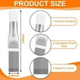 thumbnail image 2 of 4 Pieces Air Conditioner Condenser Fin Cleaning Brush, AC Coil Cleaner Stainless Steel Fin Comb, 2 of 6