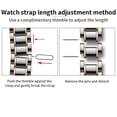 thumbnail image 6 of Ceramic Strap for Apple Watch Band 45mm 41mm 44mm 40mm 42mm 38mm iWatch Stainless steel bracelet apple watch series 7 6 se 5 4 3, 6 of 7