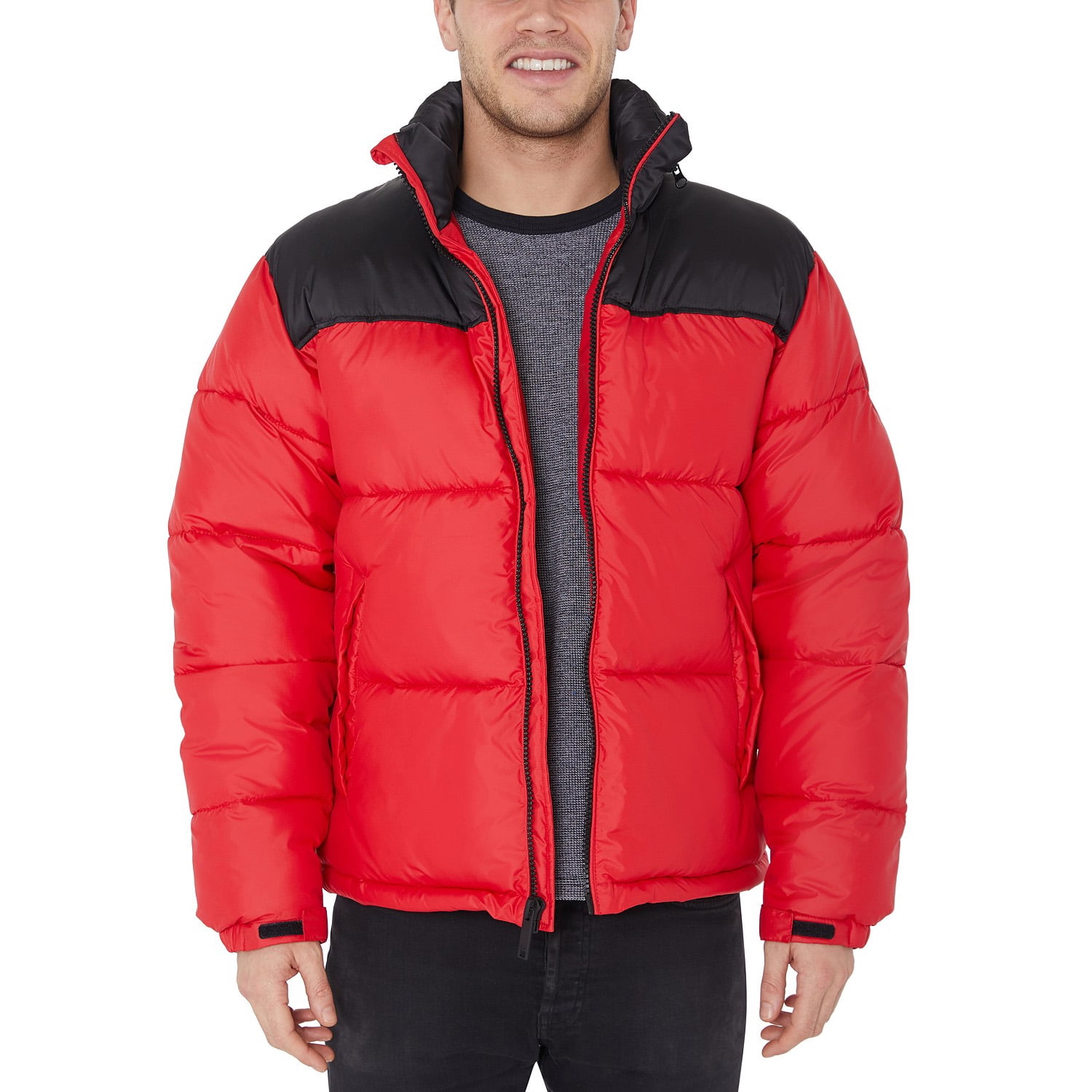 HFX Colorblock Men's Puffer Jacket 