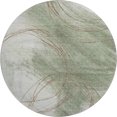 thumbnail image 2 of Addison Rugs Mayfield Premium Machine Washable Transitional Geometric Aloe Round Rug, 8' x 8', 2 of 5