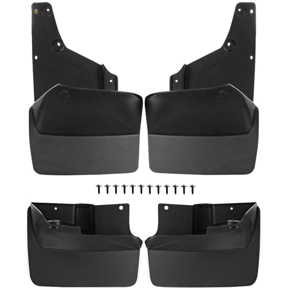 A-Premium Splash Guards Mud Flaps Mudflaps Replacement for Toyota Land Cruiser 100 Series 1998-2007 4-PC Set