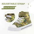 thumbnail image 2 of EUXTERPA Toddler High Top Canvas Sneakers Boys Tractor Casual Walking Shoes Little Kid Size 12, 2 of 6
