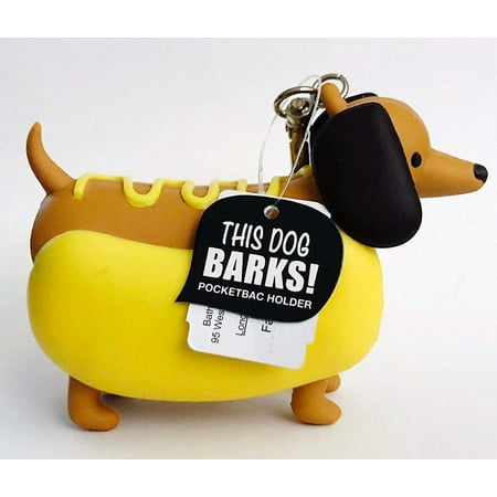 Bath Body Works PocketBac Hand Gel Holder Barking Dachshund Hot (Best Store Brand Hot Dogs)