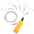thumbnail image 4 of Stainless Steel Fish Lock, Stainless Steel Fish Stringer Sturdy Durable 5 Meters  For Fishing, 4 of 8