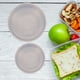 thumbnail image 2 of En ensenadería de 5 piezas de ensalada fresca, mantenga el tazón de comida para el tazón de ensalada de vegetales con tapa, 2 of 4