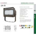 thumbnail image 5 of LED Yard Security Floodlight for Outdoor Sites – Aluminum Housing –High Lumen - Waterproof IP65 - 120-227V -(30 Watt, 3000K Warm White), 5 of 8