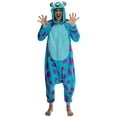 thumbnail image 6 of Disney Monsters Inc. Adult Sulley Kigurumi Sherpa Fleece Cosplay Costume One Piece Union Suit, 6 of 6