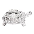 thumbnail image 1 of Estatuilla de tortuga de cristal, estatua de tortuga, escultura de Animal coleccionable, adorno de mesa para dormitorio, regalo de inauguración de la, 1 of 4