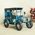 thumbnail image 1 of Lata de metal modelo de coche antiguo vintage antiguo hecho a mano modelo de coche antiguo hogar clásico nostálgico 1212, 1 of 4