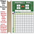 thumbnail image 2 of Póster de piscina de fútbol | (13 pulgadas x 19 pulgadas) Tabla de billar con cuadrados de fútbol | Póster de fútbol de piscina de oficina | Decoraciones para fiestas de caza mayor | Póster de la pisc, 2 of 5