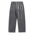 thumbnail image 2 of FDGIU Men's Thermal Jogger Sweatpants - Fleece Lined Winter Warm Pants with Pockets, Running Hiking Sports Pants, 2 of 7