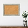 thumbnail image 6 of Amanti Art Natural Cork Board Framed Dove Greywash Narrow Bulletin Board 22 in. x 16 in., 6 of 8