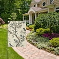 thumbnail image 2 of Yayeee Garden Flag 28" x 40" Double Sided Outdoor Yard Lawn Holiday Decorations, Beige Birds, 2 of 6