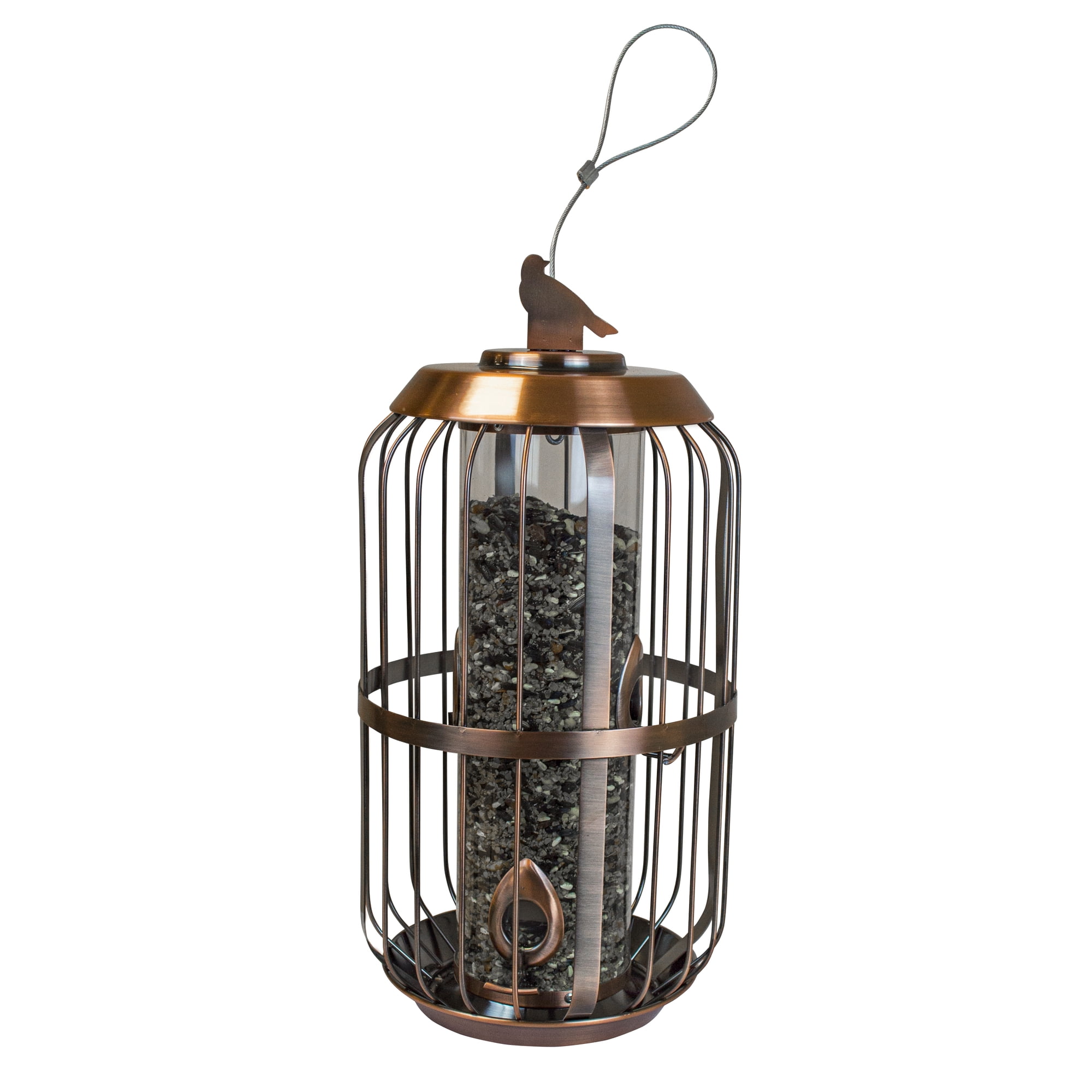 Outdoor Leisure Products Deluxe Bird Feeder in Copper