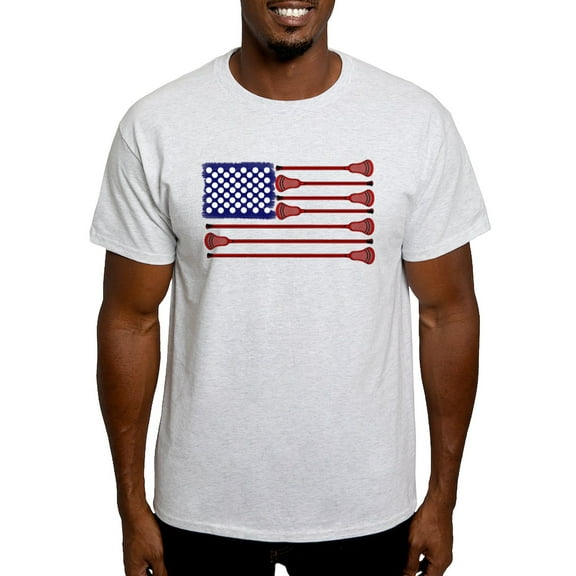 CafePress - Lacrosse Americasgame Light T Shirt - Men's Classic Graphic T-Shirt