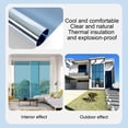 thumbnail image 3 of Privacy Window Film for Home Heat Control, Reflective Mirror Glass Tint One Way, Sun Blocking UV Protection Window Film for Sliding Doors and Office, Static Cling No Glue, 40cm x 500cm, 3 of 5
