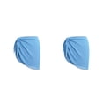 thumbnail image 3 of Sonducket Sarong Coverups Sexy Cómodo Protección solar Secado rápido con corbata abierta ajustable Traje de baño Manténgase fresco para cielo azul 2piezas, 3 of 6