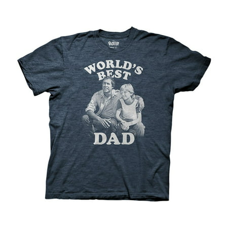 Ripple Junction National Lampoon's Vacation World's Best Dad Adult T-Shirt Heather (Best Vacations In The World)