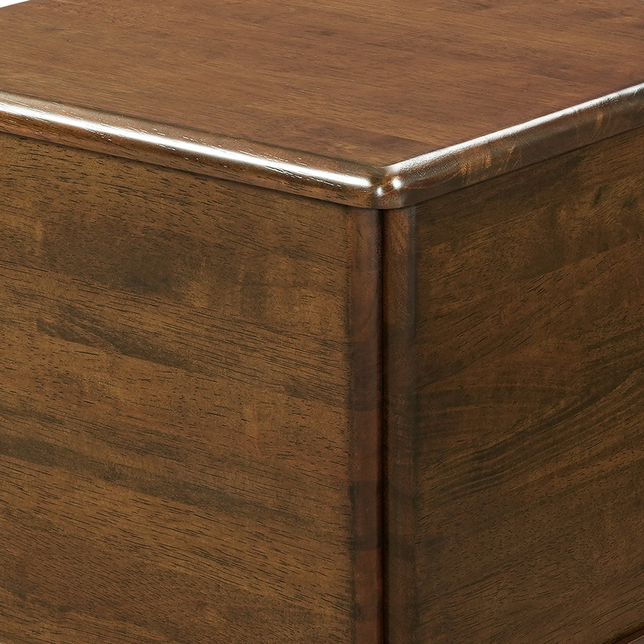 Christopher Knight Home Modern Cat House Side Table, Wooden Pet Nightstand with Bed Cushion, Walnut