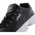 thumbnail image 2 of Fila Disruptor Ii No-Sew Mens Shoes Size 13, Color: Black, 2 of 4