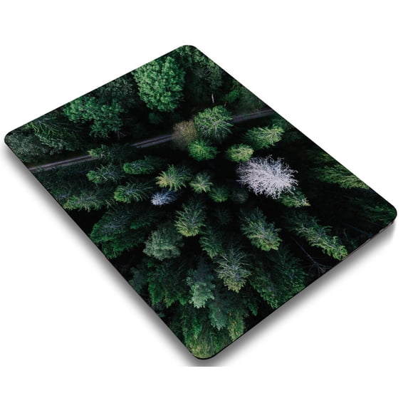 KSK KAISHEK Protective Case Hard Cover Compatible with MacBook Pro 16"( XDR Display Touch ID, 2020-2019) + Black Keyboard Cover Model A2141, Type C Plants series 0578