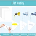 thumbnail image 2 of shiyou-80 Large Size Removable Customizable Blank Labels, Water/Oil/Tear Resistant, No Residue for Home Organization Projects, Bins, Kitchen Storage Containers, Desk Items(6”x 4”), 2 of 4