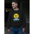 thumbnail image 2 of Sensei Emoji Dojo - Wise Master Retro Graphic Men's Sweatshirt, 2 of 4