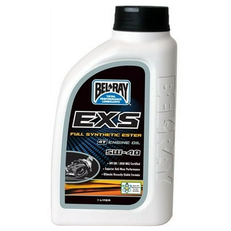 Bel-Ray EXS Synthetic Ester 4T Engine Oil 5W40 - 1L. 99150-B1LW